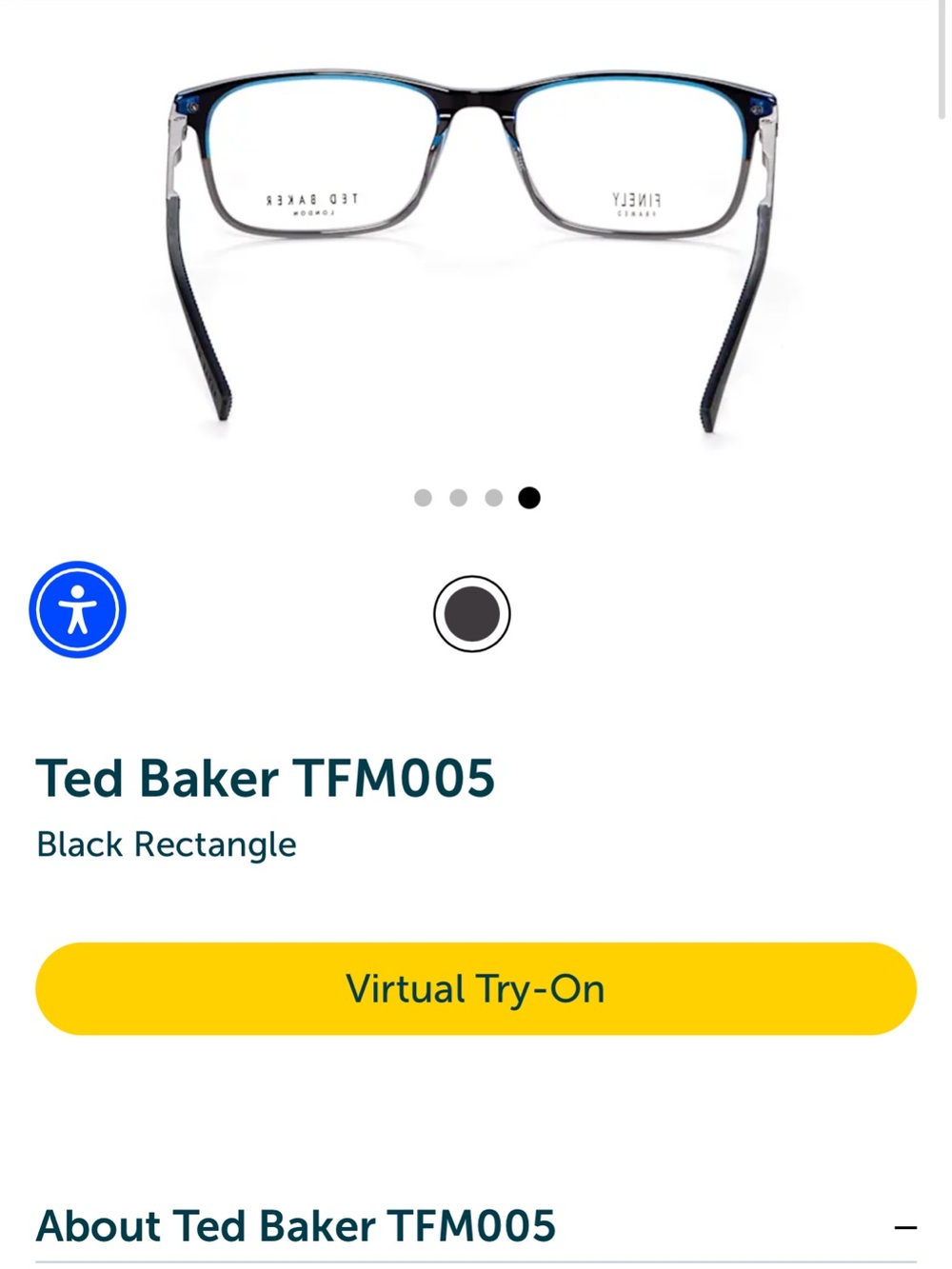 Ted Baker Eyeglasses Frame - Picture 3 of 11